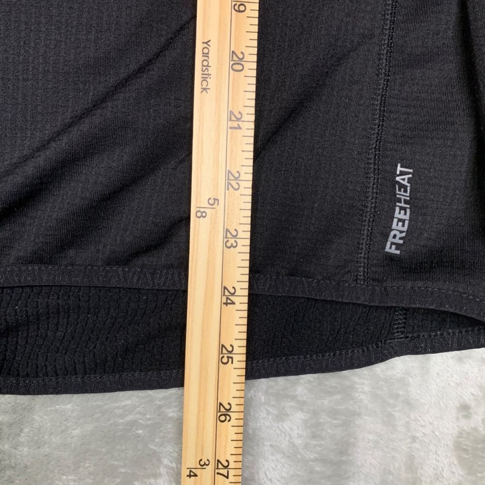 Eddie Bauer First Ascent Free Heat Women XL Grid Fleece 1/4 Zip Black Activewear - Picture 11 of 11